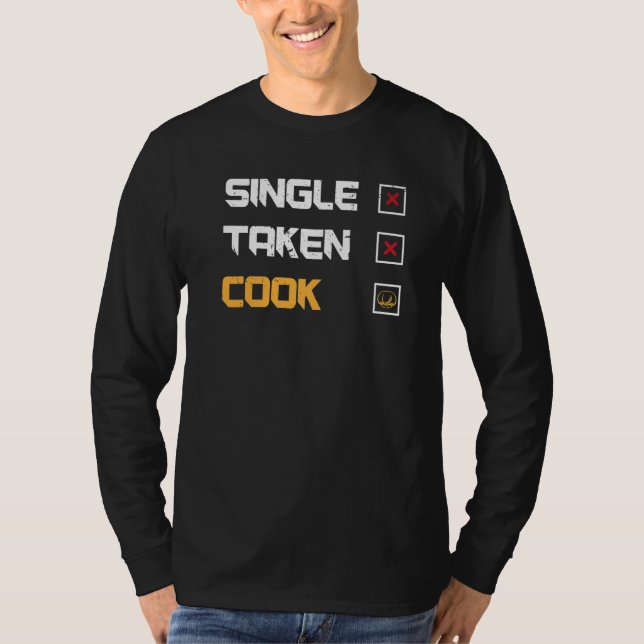 Cooking accessoires for men chef equipment single  T-Shirt (Front)