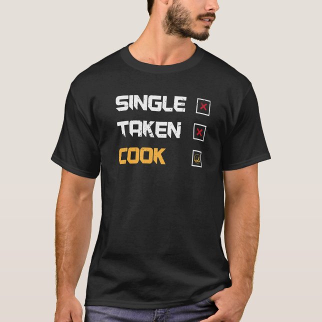 Cooking accessoires for men chef equipment single  T-Shirt (Front)