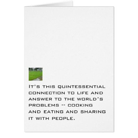 Cooking and Eating and Sharing Cards (Front)