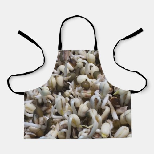 Cooking and Eating Organic Healthy Beans  Apron