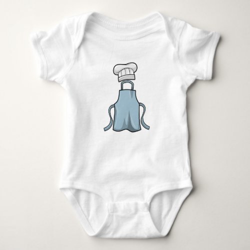 Cooking apron and Cooking hat Baby Bodysuit