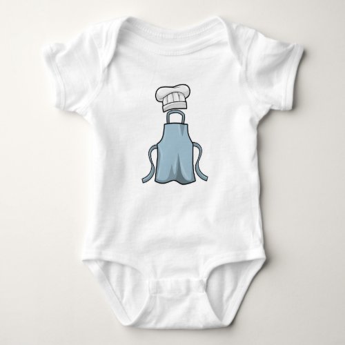 Cooking apron and Cooking hat Baby Bodysuit