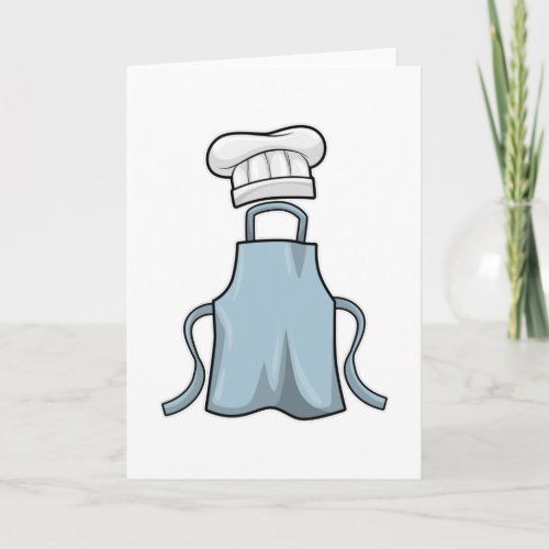 Cooking apron and Cooking hat Card