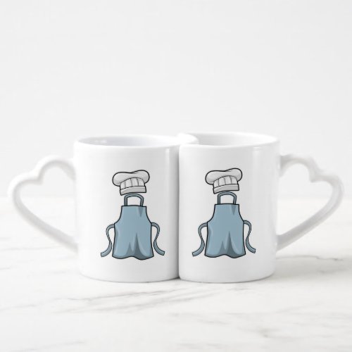 Cooking apron and Cooking hat Coffee Mug Set