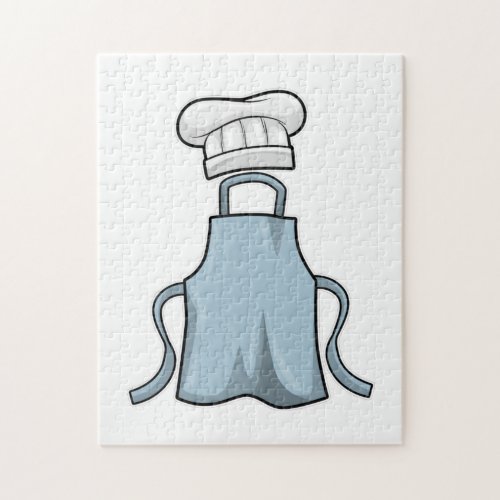 Cooking apron and Cooking hat Jigsaw Puzzle