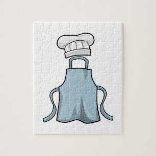 Cooking apron and Cooking hat Jigsaw Puzzle