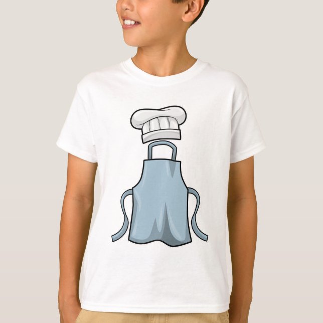 Cooking apron and Cooking hat T-Shirt (Front)