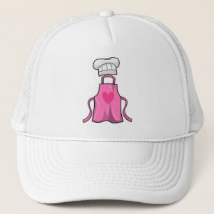 Cooking apron and Cooking hat with Heart