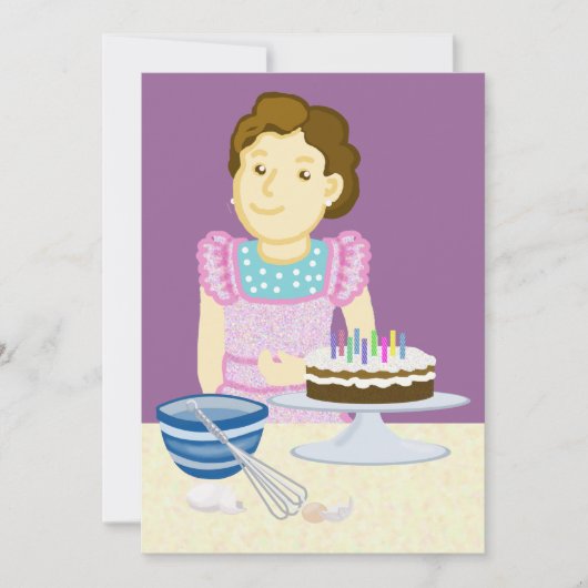 Cooking cake (Front)