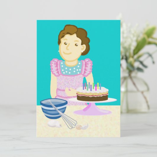 Cooking cake (Standing Front)