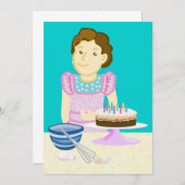 Cooking cake (Front/Back)