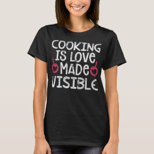 Cooking Chef Cook Culinary Distressed  T-Shirt