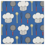 Cooking Chef Cute Kids Baking Kitchen Fabric