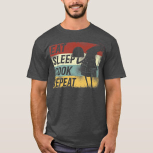 cooking cook retro vintage kitchen chef 143 T-Shirt