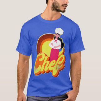 cooking cook retro vintage kitchen chef 145 T-Shirt