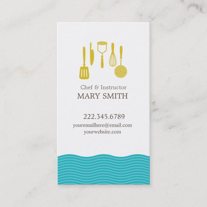 Cooking / Culinary Business Card 1