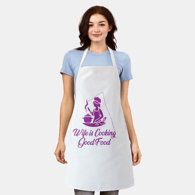 Cooking Dress  Apron (Worn)