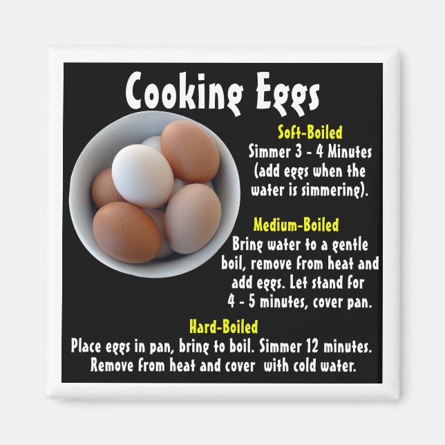 Cooking Eggs Magnet (Front)