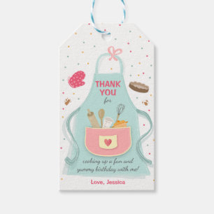 Cooking Favor Tags Baking Birthday Kitchen Bake