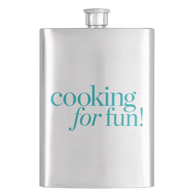 Cooking For Fun Flask (Front)