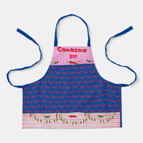 Cooking Fun Hot Peppers  Apron