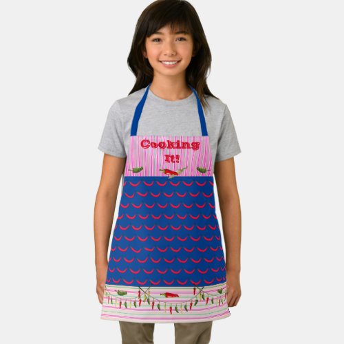 Cooking Fun Hot Peppers  Apron