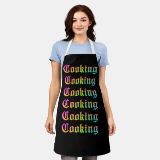Cooking ghotic apron
