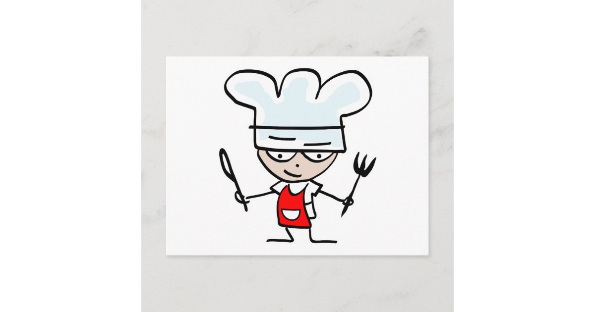 Chef Gift for Women, Female Chef Caricature From Photo, Funny Chef