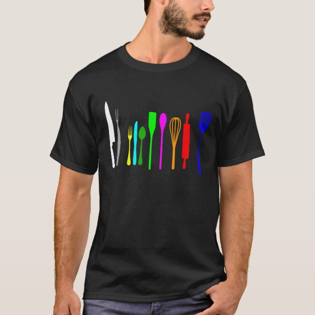 Cooking in colors T-Shirt (Front)