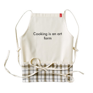 Cooking is an art form, apron