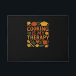 Cooking is my therapy Oversized T-Shirt Doormat<br><div class="desc">Cooking is my therapy Oversized T-Shirt</div>
