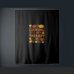 Cooking is my therapy Oversized T-Shirt Tapestry<br><div class="desc">Cooking is my therapy Oversized T-Shirt</div>