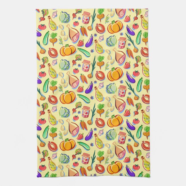 Cooking Kitchen Towel (Vertical)