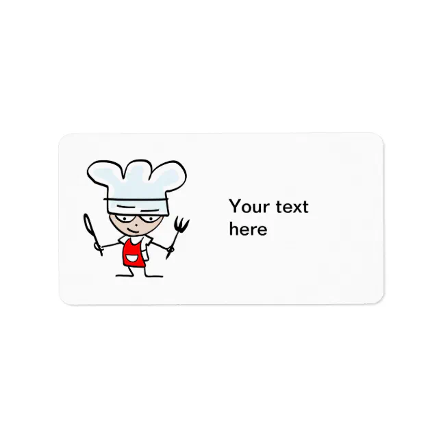 Cooking labels for recipes or ingredients Stickers | Zazzle