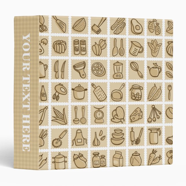 Cooking Lovers Binder (Front/Spine)