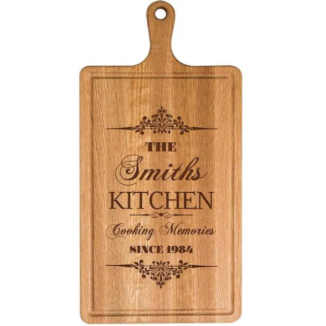 New Home, New Memories Personalized Maple Cutting Boards