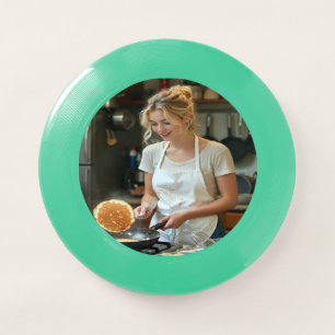 Cooking Pancakes Photo Customize Wham-O Frisbee