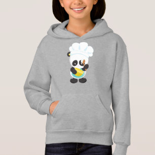Cooking Panda, Baking Panda, Apron, Whisking Bowl Hoodie