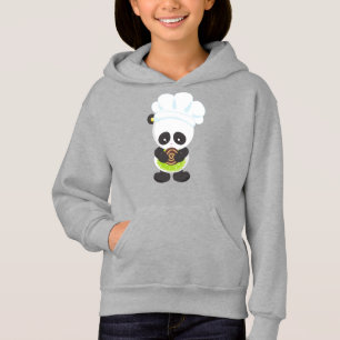 Cooking Panda, Baking Panda, Panda With Cookie Hoodie