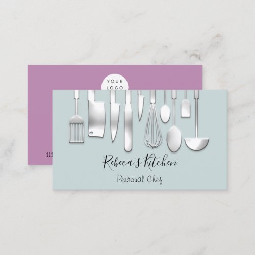 Cooking Personal Chef Restaurant Catering Modern Business Card