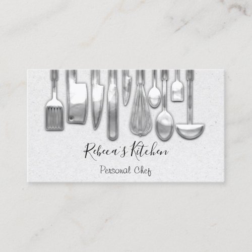 Cooking Personal Chef Restaurant Culinary Catering Business Card