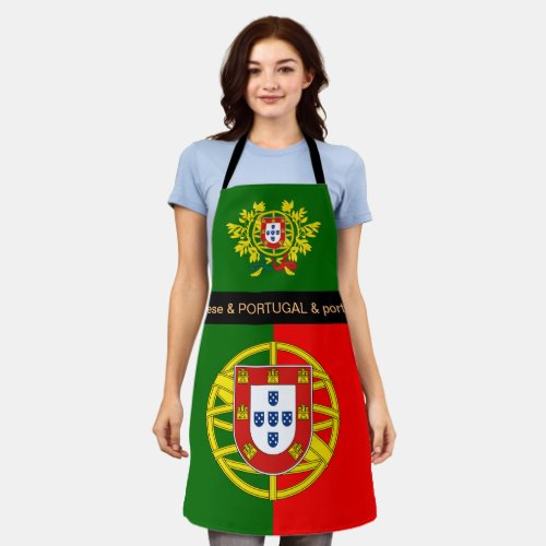 Cooking Portugal  Portuguese Flag Chefs kitchen Apron