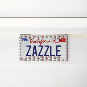 Cooking Pot and Strainer Chef Cook Foodie Themed License Plate Frame