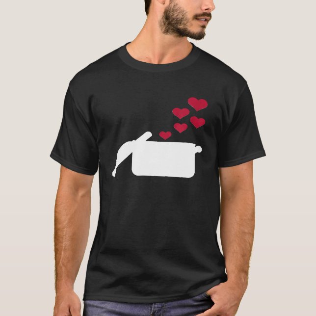 Cooking Pot Heart T-Shirt (Front)