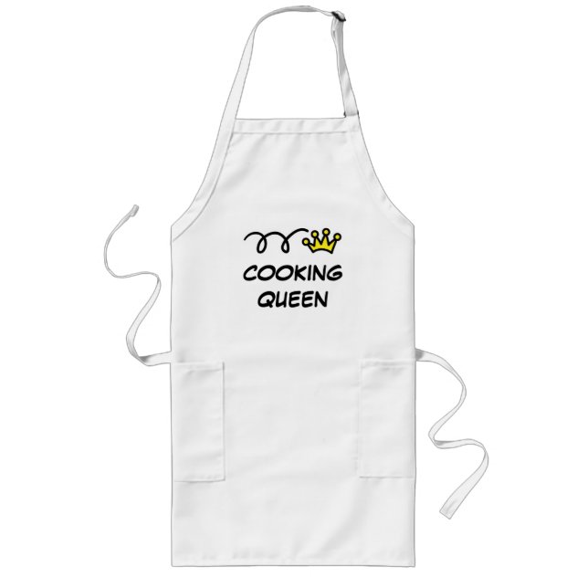 Cooking Queen Aprons (long) (Front)