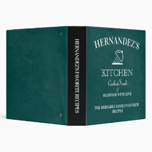 Cooking Recipes I Green Binder
