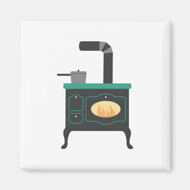 Cooking Stove Magnet (Front)