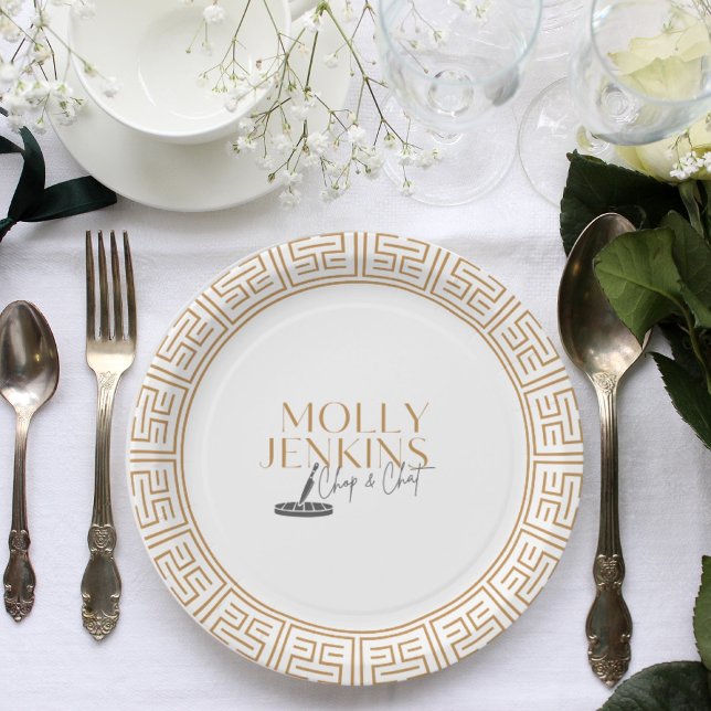 Cooking theme bachelorette Party  Paper Plates (Creator Uploaded)