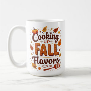 Cooking Up Fall Flavors Autumn Kitchen Design Coffee Mug