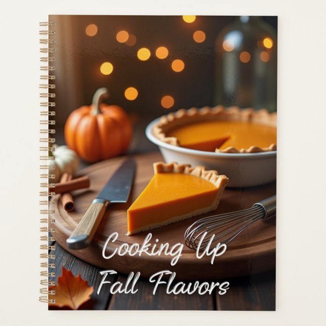 Cooking Up Fall Flavors  Planner (Front)